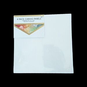 4 Pack Canvas Panels